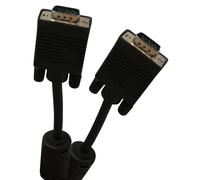 Câble SVGA HD15 haute qualité avec ferrites 1.80m
