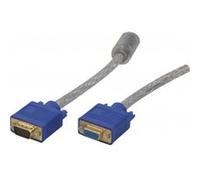 Cable Svga or Transparent Hd15 mf - 5m