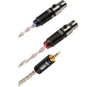Câble symétrique Meze audio mini XLR à 2,5 mm Argent