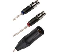 Câble symétrique Meze audio mini XLR à XLR 4 Pins Argent