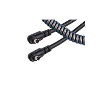 CABLE SYNCHRO FLASH SPIRALE 0,65 m - mâle / mâle - KAI1405