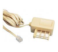 Dacomex Câble téléphonique RJ11 / gigogne M/F 3 m