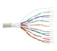 Câble téléphone InLine® 16 fils, 8x2x0,6mm, pour installation, 25m Couronne