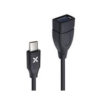 Wefix Adaptateur USB-C vers USB-A Noir