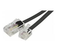 Câble téléphone RJ45 RJ11 - WOFALO - 2m - Noir - Connectivité RJ45/RJ11 - Câble réseau