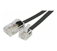 Câble téléphone RJ45 RJ11 - WOFALO - 2m - Noir - Connectivité RJ45/RJ11 - Câble réseau
