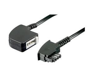 Câble Téléphone-Verlà¿ngerun TAE-Stecker - TAE-Buchse 10m