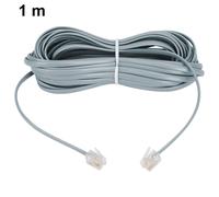 Câble téléphonique de haute qualité, connecteur mâle-mâle assurant une connectivité optimale pour téléphones, télécopieurs et modems,