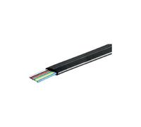 Câble téléphonique plat 6 conducteurs Bobine de 100 m Noir (Import Allemagne)