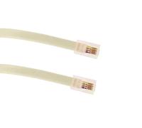 Câble téléphonique RJ10 2M 4P4C téléphone modem fax adsl internet rallonge LAN M