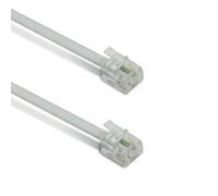 Câble téléphonique RJ11 mâle-mâle 5 mètres