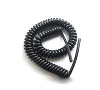 câble télescopique, Câble télescopique spiralé à Ressort, 2/12 conducteurs, blindé, Extensible de 1 7 mètres(24AWG,Stretch 3 Meters)