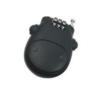 Câble télescopique réglable à 4 chiffres, mots de passe, anneaux fixes pour moto, casque, sac de ski, longueur réglable