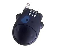 Câble télescopique réglable à 4 chiffres, mots de passe extérieurs, anneaux fixes pour motos, casques, sacs de ski, cadenas à combinaison