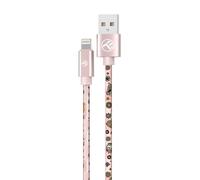Câble Tellur Graffiti USB vers Lightning, 3A, 1m, rose