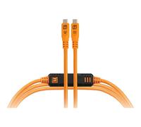 Câble TetherTools TetherPro Optima 10G USB-C, 1 m (droit à droit) Orange | ✅Prix compétitifs