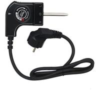 Câble thermostat L - Compatible Jata CTW300 Solac - Pour plancha grill - Noir