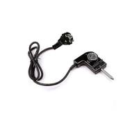 Câble thermostatique universel avec thermostat 250V-10A prise européenne noire compatible avec Magefesa Jata CTW300 Solac GE5220