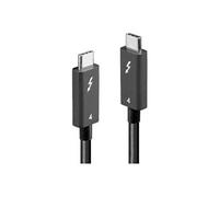 - Câble Thunderbolt - 24 pin USB-C (M) pour 24 pin USB-C (M) - Thunderbolt 4 - 20 V - 5 A - 2 m - actif, support 8K, Alimentation USB (100 W), double