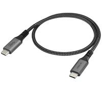 Câble Thunderbolt 3 Tb3 Usb4 Usb C Male Extension 40Gbps100W Prise En Charge De La Charge Rapide Moniteur Simple/Double 5K/4K 60Hz Compatible Avec Type C Macbook,Dell,Hub(0,6M/2-Pied)