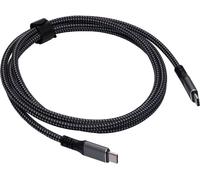 Akyga Câble USB Fiche mâle Thunderbolt, Fiche mâle Thunderbolt 1.50 m noir AK-USB-34