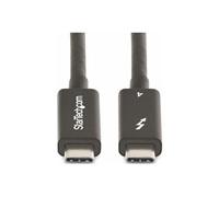 StarTech Câble Thunderbolt 4 actif A40G2MB-TB4-CABLE 2m 40 Gbit/s 100W PD 4K/8K Noir