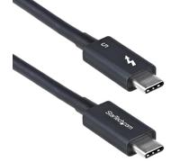 Câble Thunderbolt 5 Certifié (Usb-C) 80Gbps Mâle À Mâle, 0,8M Noir