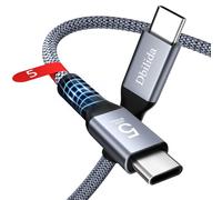 Câble Thunderbolt 5 compatible 1,5 m, bande passante 120 Gbps, 80 Gbps, 240 W PD, 8K @ 165 Hz, 4K @ 540 Hz, compatible avec Thunderbolt 4, iPhone 17, USB4, Razer Blade, SSD, MacBook Pro Air, Mac mini