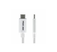 StarTech.com Câble Thunderbolt 5 de 80cm, 80 Gbps/Jusqu'à 120 Gbps, PD 240W, 8K 60Hz, Câble Thunderbolt Certifié, Compatible avec Thunderbolt 4/USB4/USB-C - Blanc