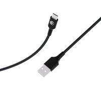 - Câble USB - USB (M) pour 24 pin USB-C (M) - 3 A - 1.2 m - USB Fast Charge (15W), plastique recyclé à 100 % - noir
