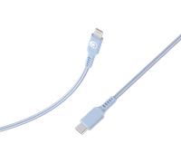 Câble Tissé USB C / Lightning 3A 1.2m PD 60W Bleu Bigben