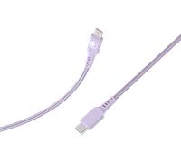 Câble Tissé USB C / Lightning 3A 1.2m PD 60W Violet Bigben