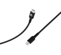 Câble Tissé USB C / USB C 3A 1.2m PD 60W Noir Bigben