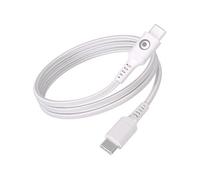 Câble Tissé USB-C vers USB-C 2m 5A PD 100W Ultra Résistant Blanc