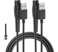 Cable Tondeuse Compatible avec Chargeur pour Philips OneBlade QP2734 QP2724 QP2824 QP2834 QP4631 One Blade Philipp, 5V 1A USB Cable pour Rasoir Phillips