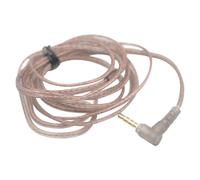 câble torsadé en cuivre de haute pureté pour écouteurs KZ/CCA ZST ZSR, câble d'origine plaqué argent
