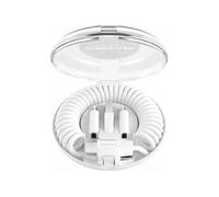 Câble tout en un USB A+C/micro USB+USB C+Lightning - 3A Allroundo VONMAHLEN Blanc