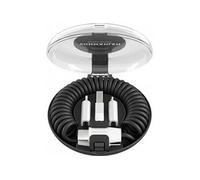 Câble tout en un USB A+C/micro USB+USB C+Lightning - 3A Allroundo VONMAHLEN Noir