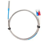 Câble tressé 1/2/3/4/5 m 30 x 4 mm Sonde thermocouple 0-400 ℃ - Capteurs de température en acier inoxydable