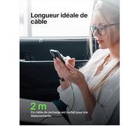 Belkin BOOST CHARGE - Câble USB de type-C - 24 pin USB-C pour USB - 2 m