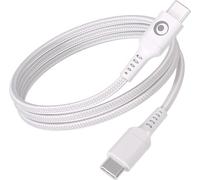 tressé C/C 1.2m 3A/PD60W Blanc Recyclé