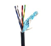 Câble tressé blindé RVSP 5 mètres 20/18AWG 2/4/6/8 Core RS485 câble de commande de Signal isolation PVC fil de cuivre bricolage câble Audio (Color : 2 Cores, Size : 18 AWG 5Meters)