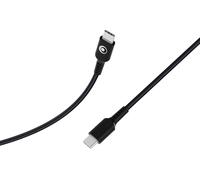Câble tressé USB-C vers USB-C 1,2 m Noir