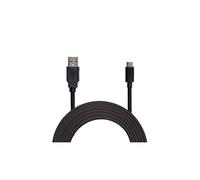 Under Control – Câble de charge tressé USB Type C – Compatible Nintendo Switch – Noir