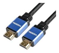 D2 Diffusion – Câble HDMI 2.1 – Ultra HD 8K – Connecteurs en or – Nylon tressé – 1 m