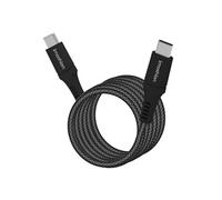 imoshion Câble tressé magnétique - USB-C vers USB-C - 1 mètre - Noir