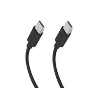 SBS Mobile Câble USB-C tressé Tecabletissuetcck PD 60 W 1,5 m Noir