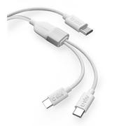 SBS TECABLETCC2IN1 câble USB 1,5 m USB C Blanc