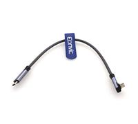 Câble Tressé Usb De Type C 3.2 Gen 2 20 Go/S 100 W 4K 60 Hz Pour Iphone 15 Pro Max Plus, Tablettes Samsung Galaxy, Ordinateurs Portables, Appareils Photo Blackmagic Sony Fx3 (Gris[CAB9167209]