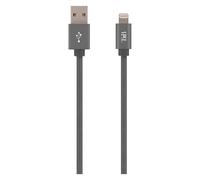 T'nB - Câble Lightning en nylon tressé - Gris